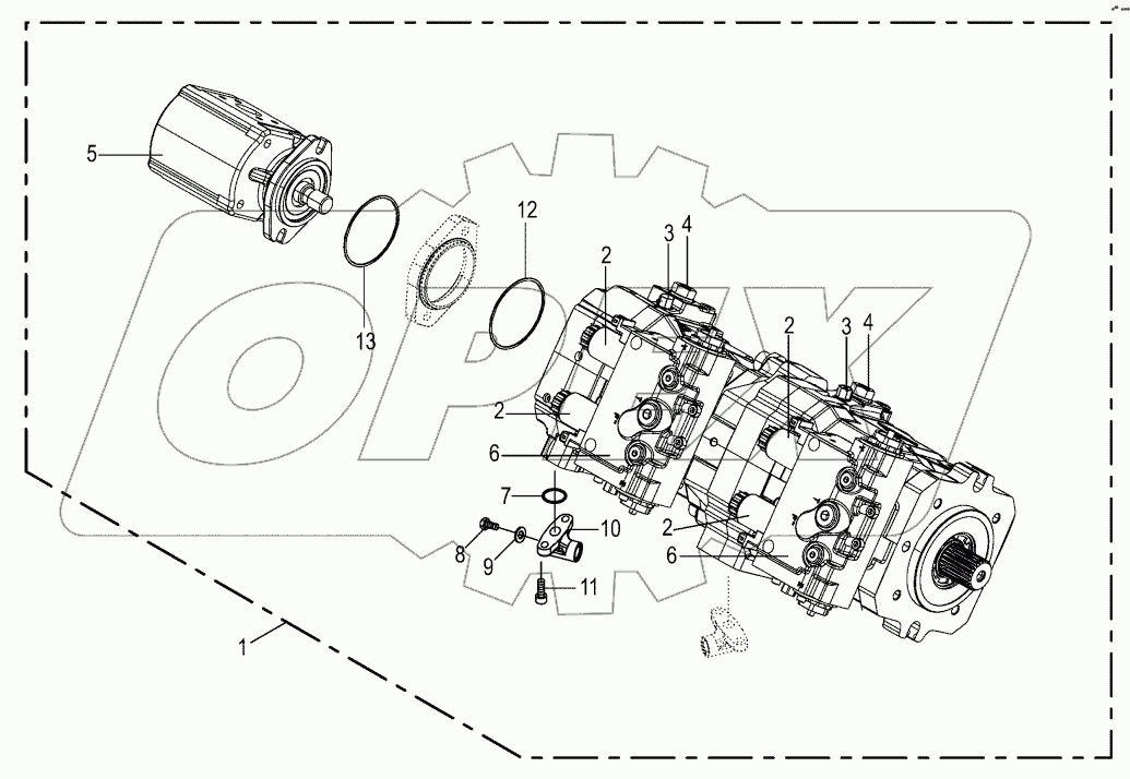 Variable disqlacement pump 833001 - 879000