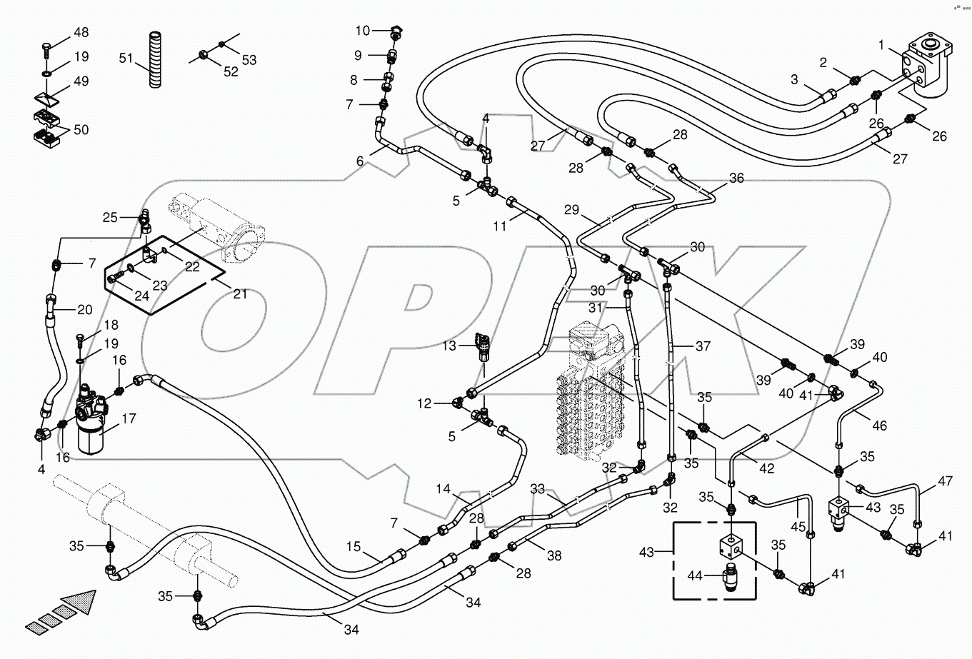 Hydraulic steering system