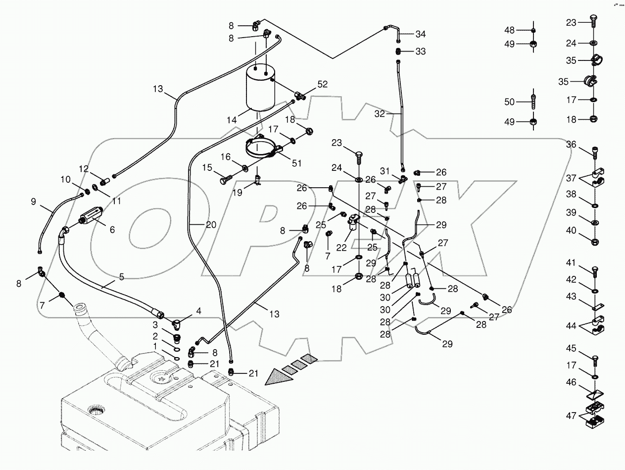 Diesel fuel pipe -Part I