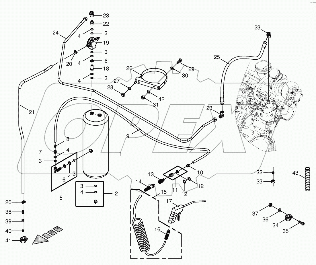 Air pressure - Blow-out gun