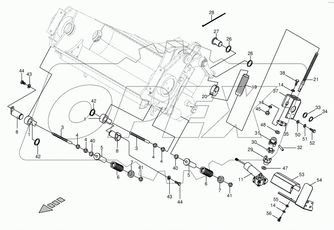 E-Motor und Spannspille