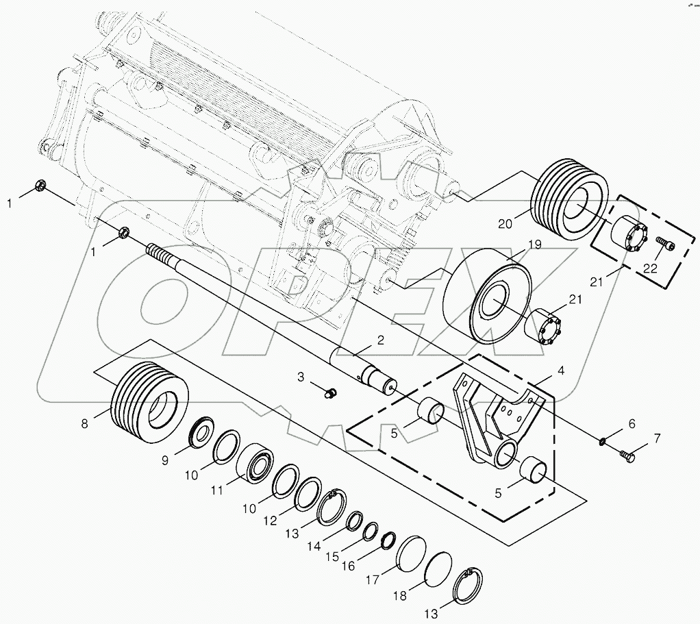Pulley for changing directions