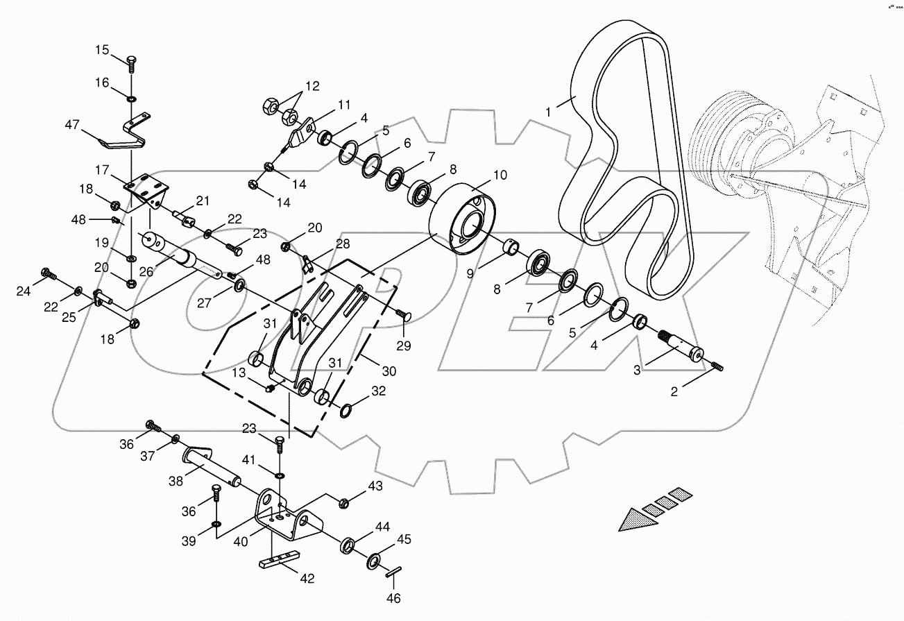 Cracker drive / tensioning device