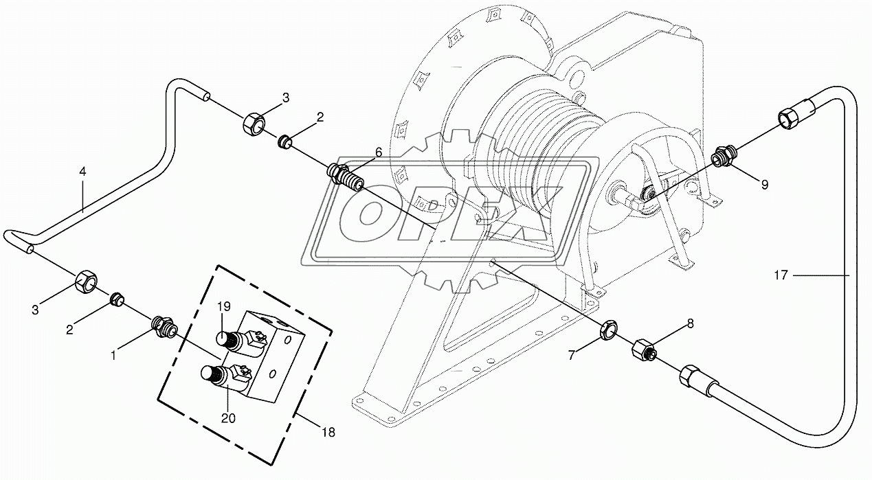 Lines main clutch