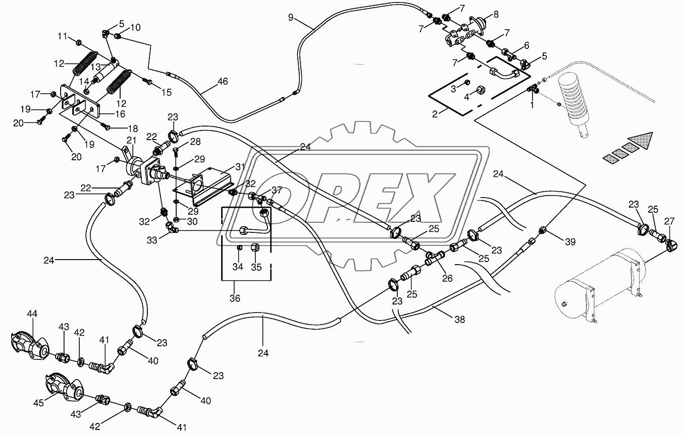 Additive connection for trailer