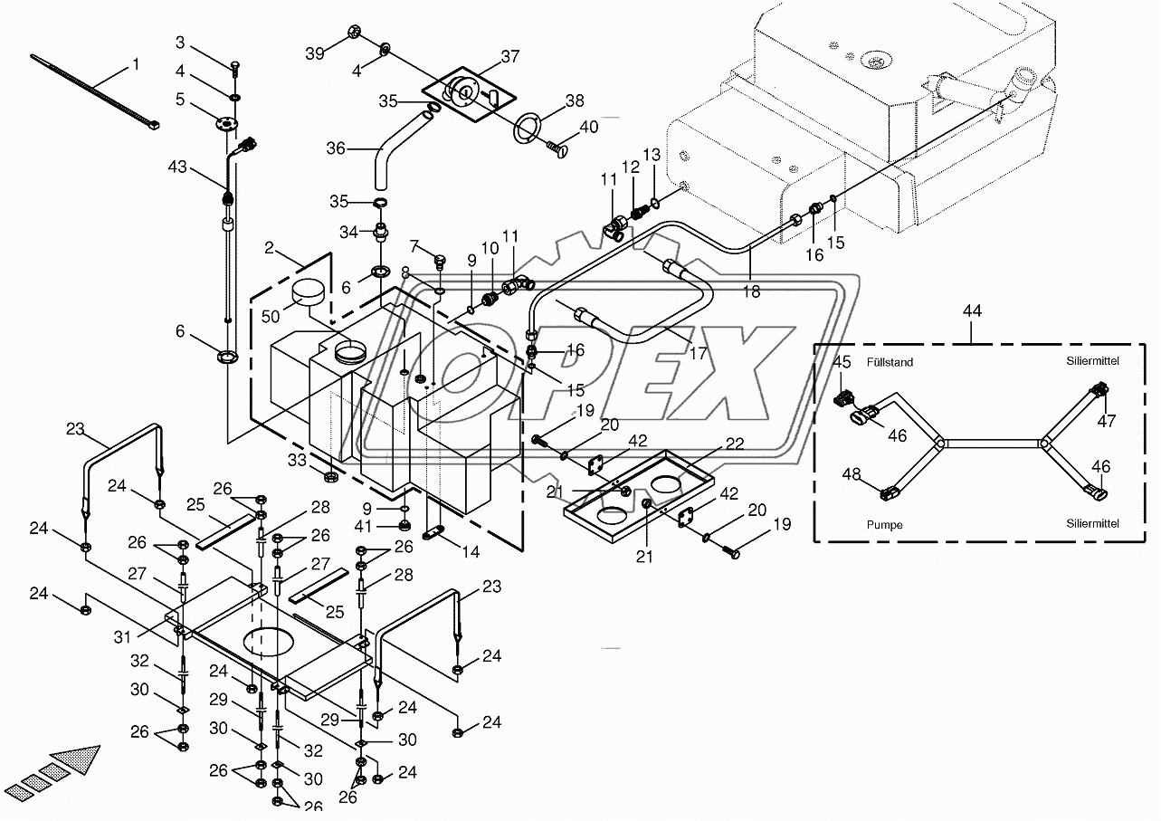 Auxiliary tank
