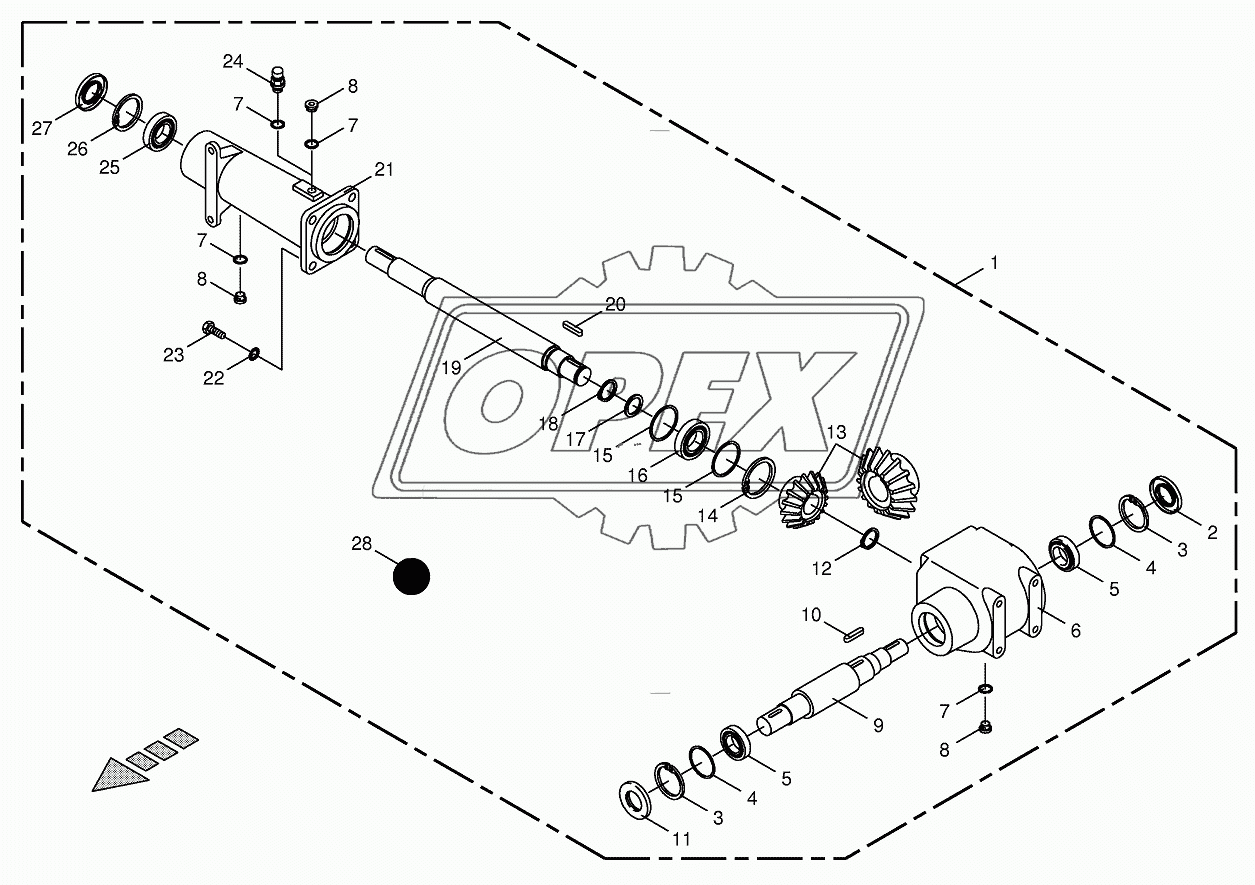 Fan gearbox