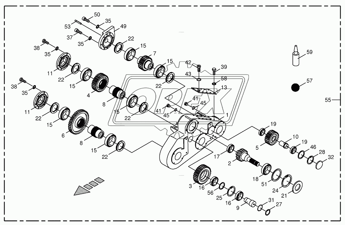 Тoр roller gearbox