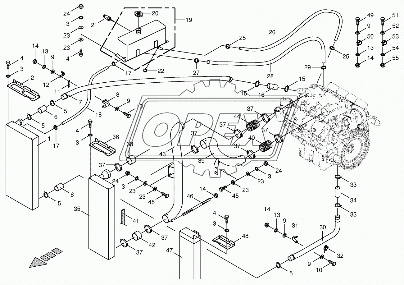 Condenser for air conditioner-cpl.