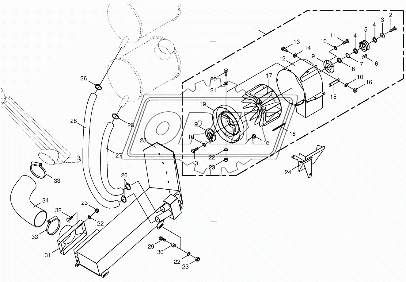 Suction fan