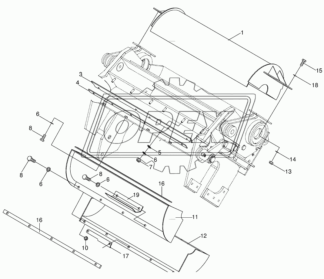 Roller basin