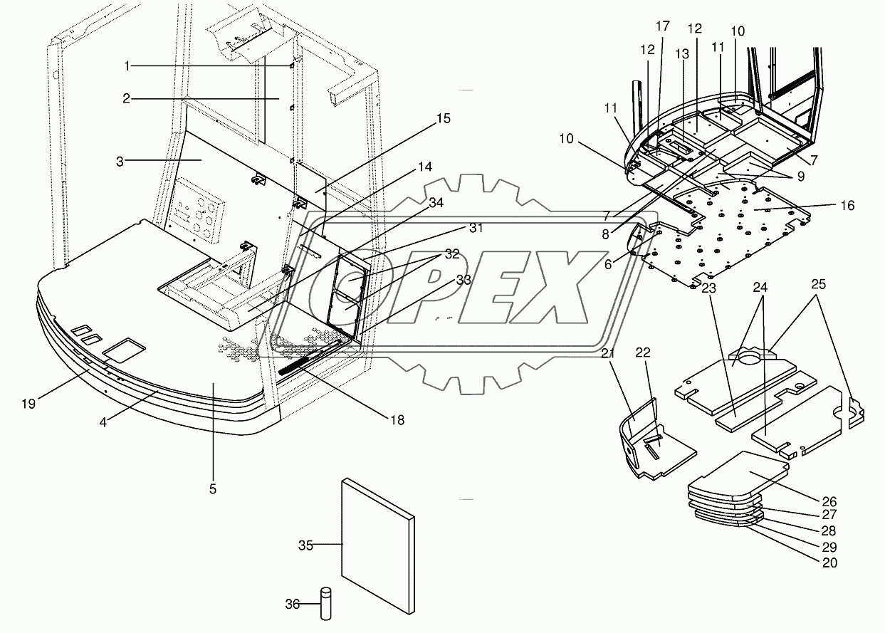 Сab-Sound deadening