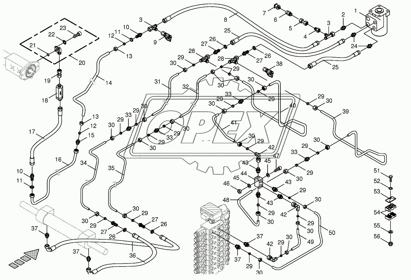 Hydraulic steering system