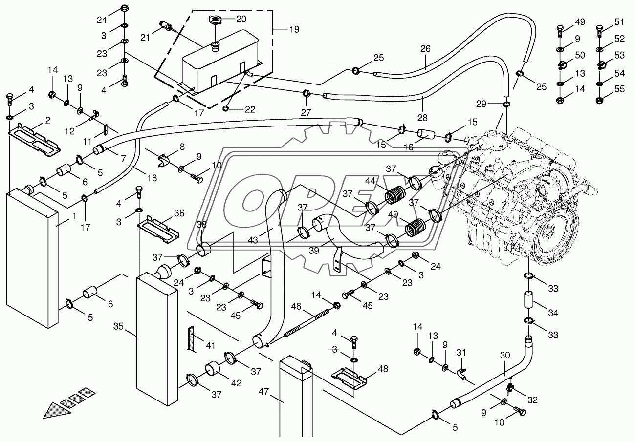 Condenser for air conditioner-cpl.