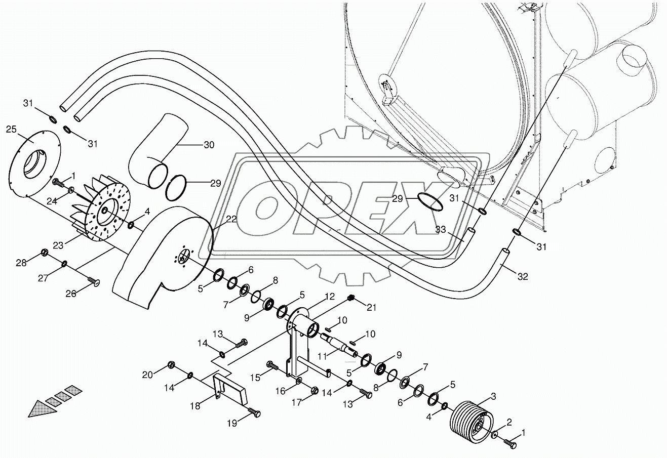 Suction fan