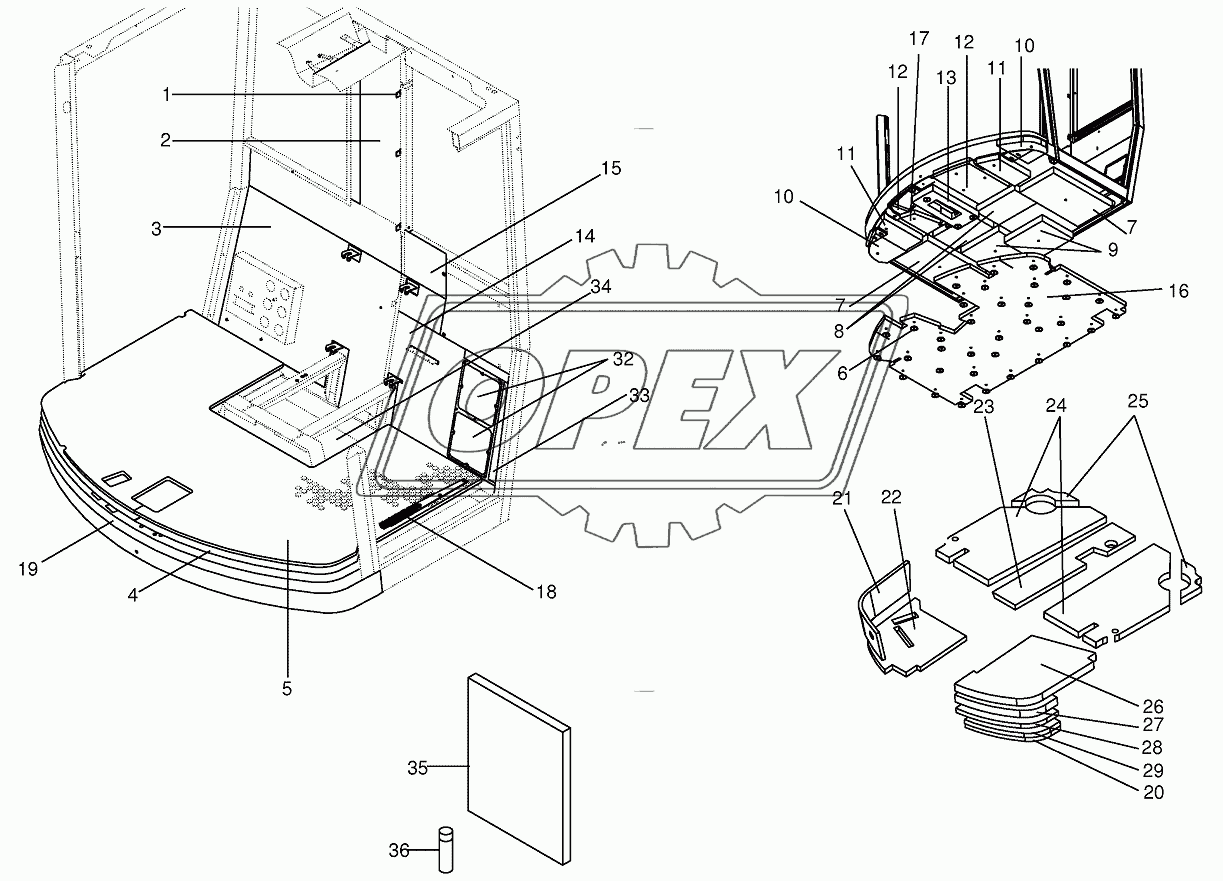 Сab-Sound deadening