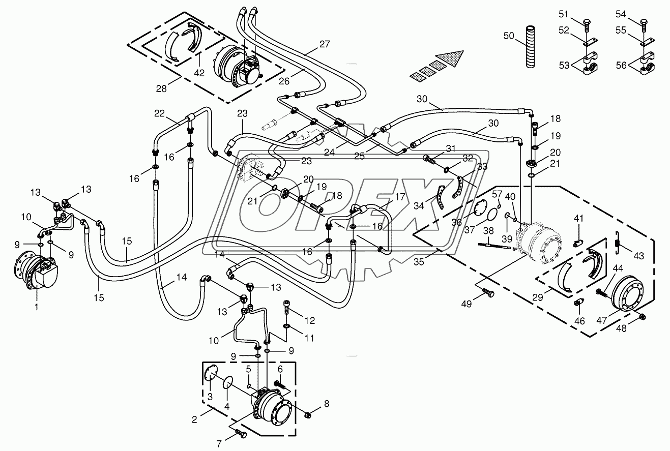 Traction drive wheel engine