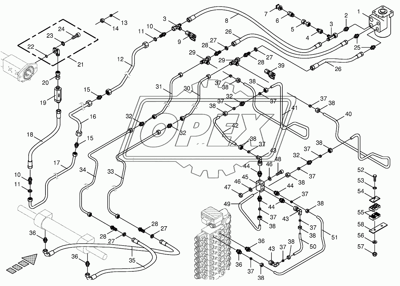 Hydraulic steering system