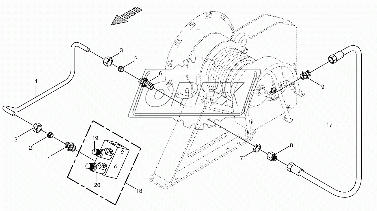 Lines main clutch