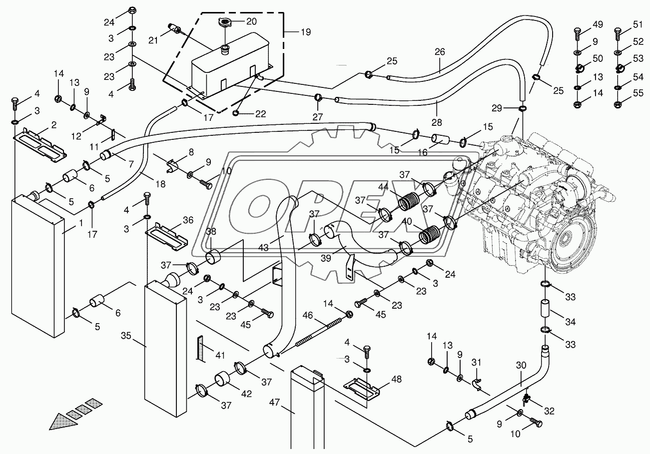 Condenser for air conditioner-cpl.