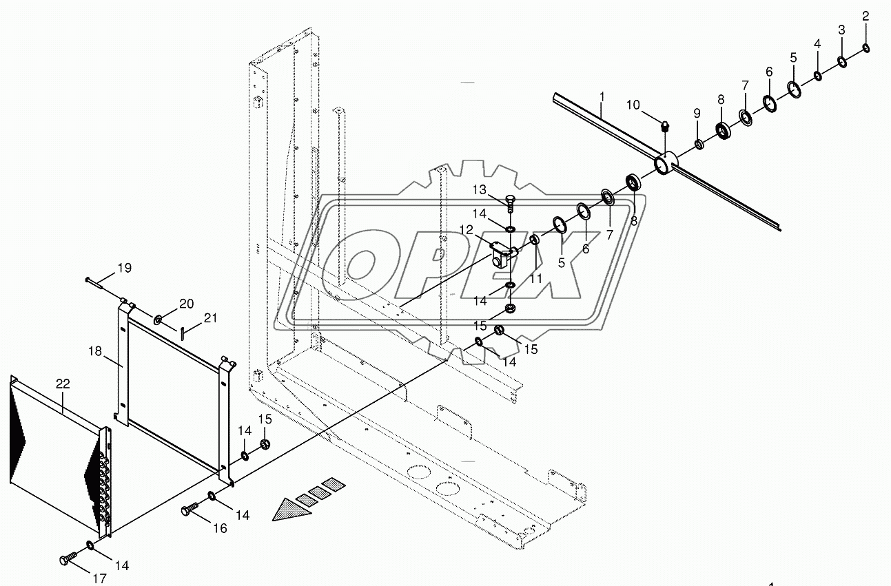 Rotor/Air conditioner mounting