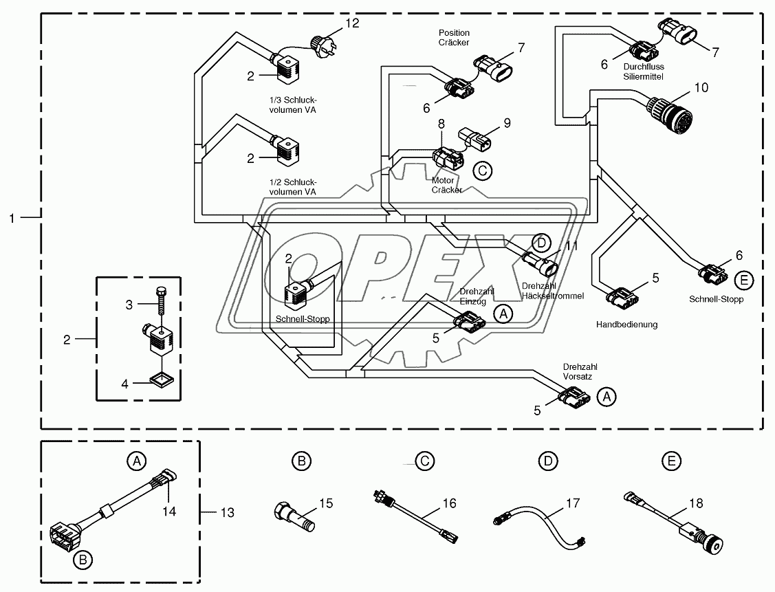 Wiring Harness-lateral left