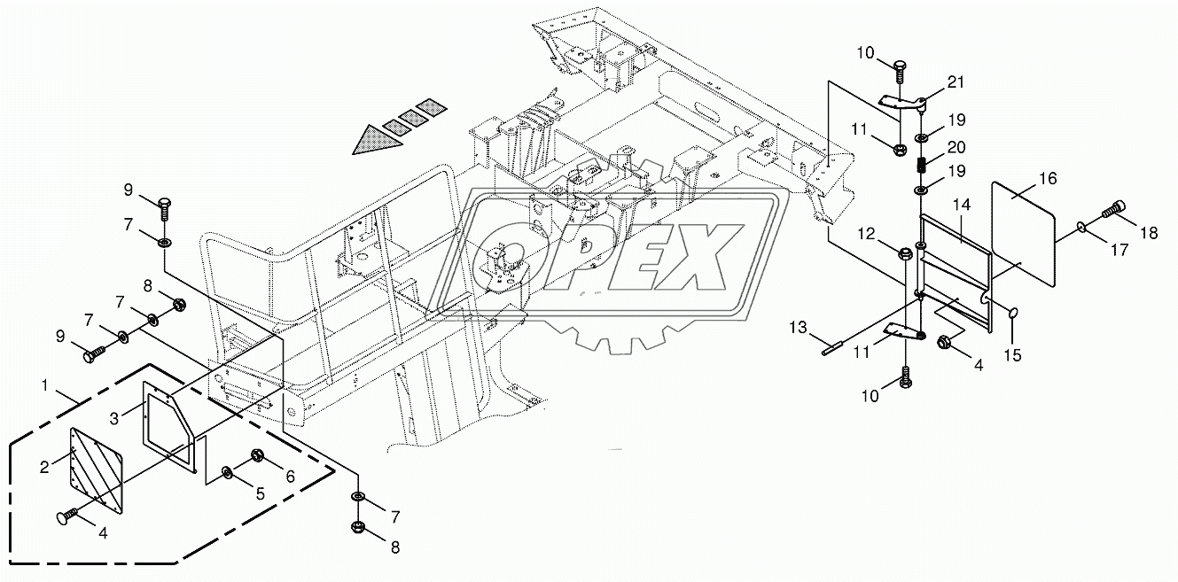 Warning panel