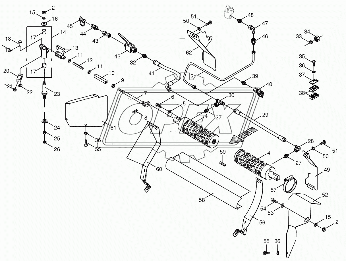 Hydraulic parking brake