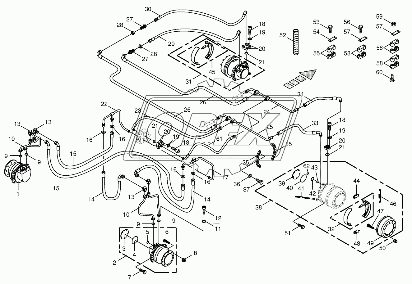 Traction drive wheel engine