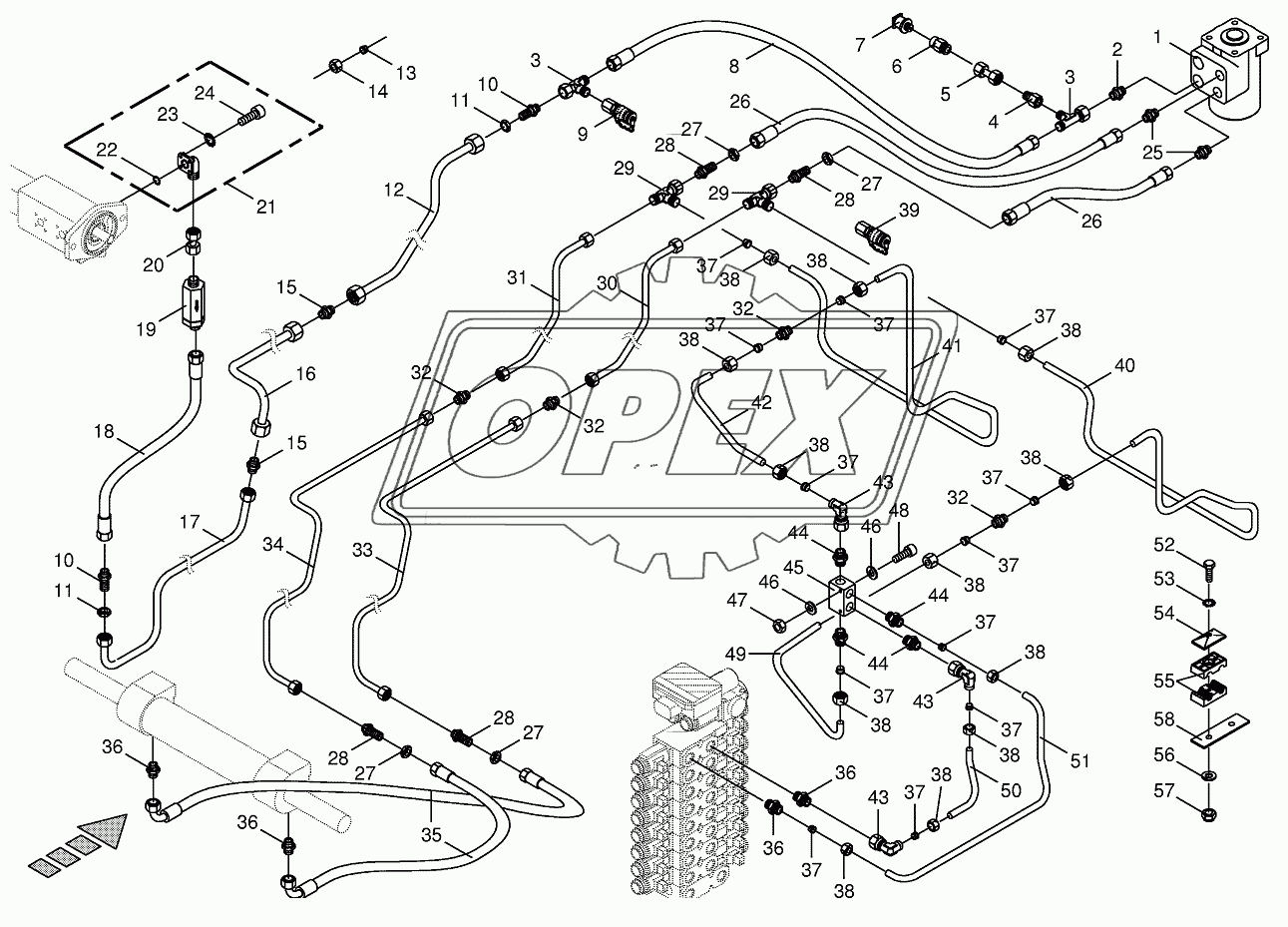 Hydraulic steering system