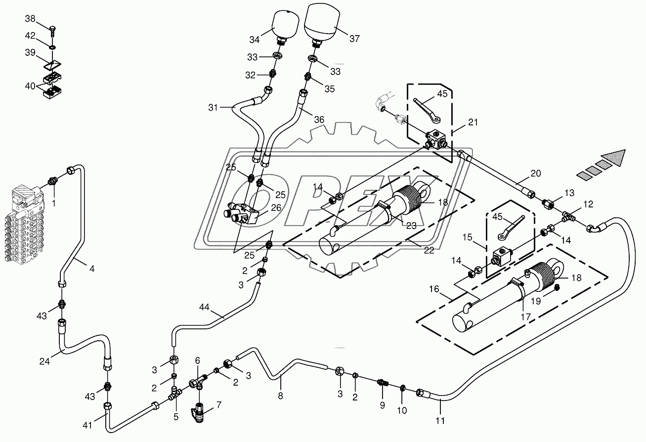 Hydraulics - lift