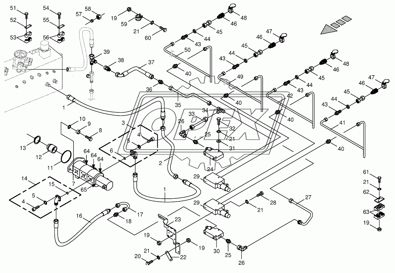 Hydraulics - additive connection back 1