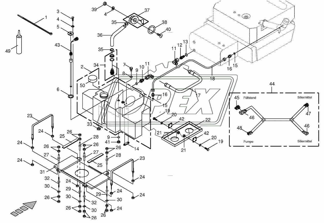 Auxiliary tank