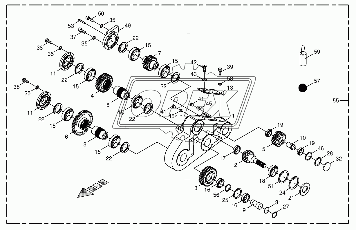 Тoр roller gearbox