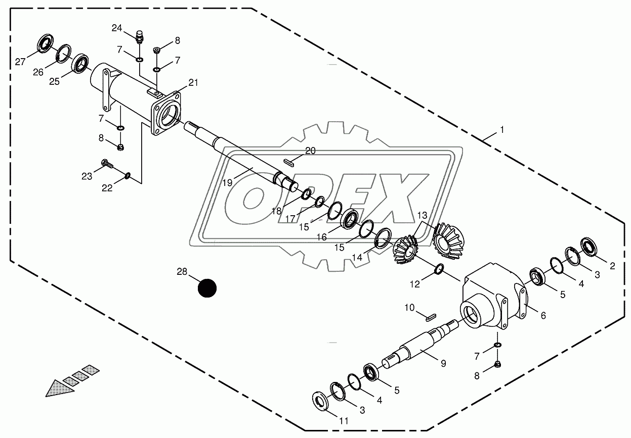 Fan gearbox