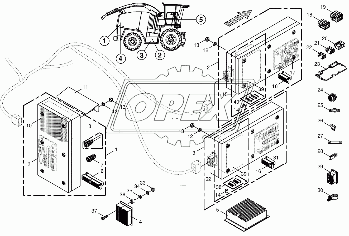 Secondary distributor (SD1,SD2,SD3)