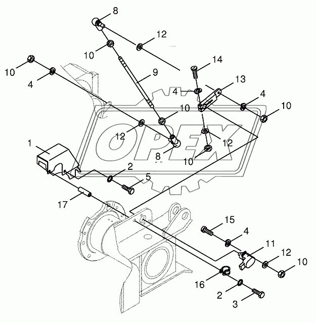 Angle sensor - chopping drum