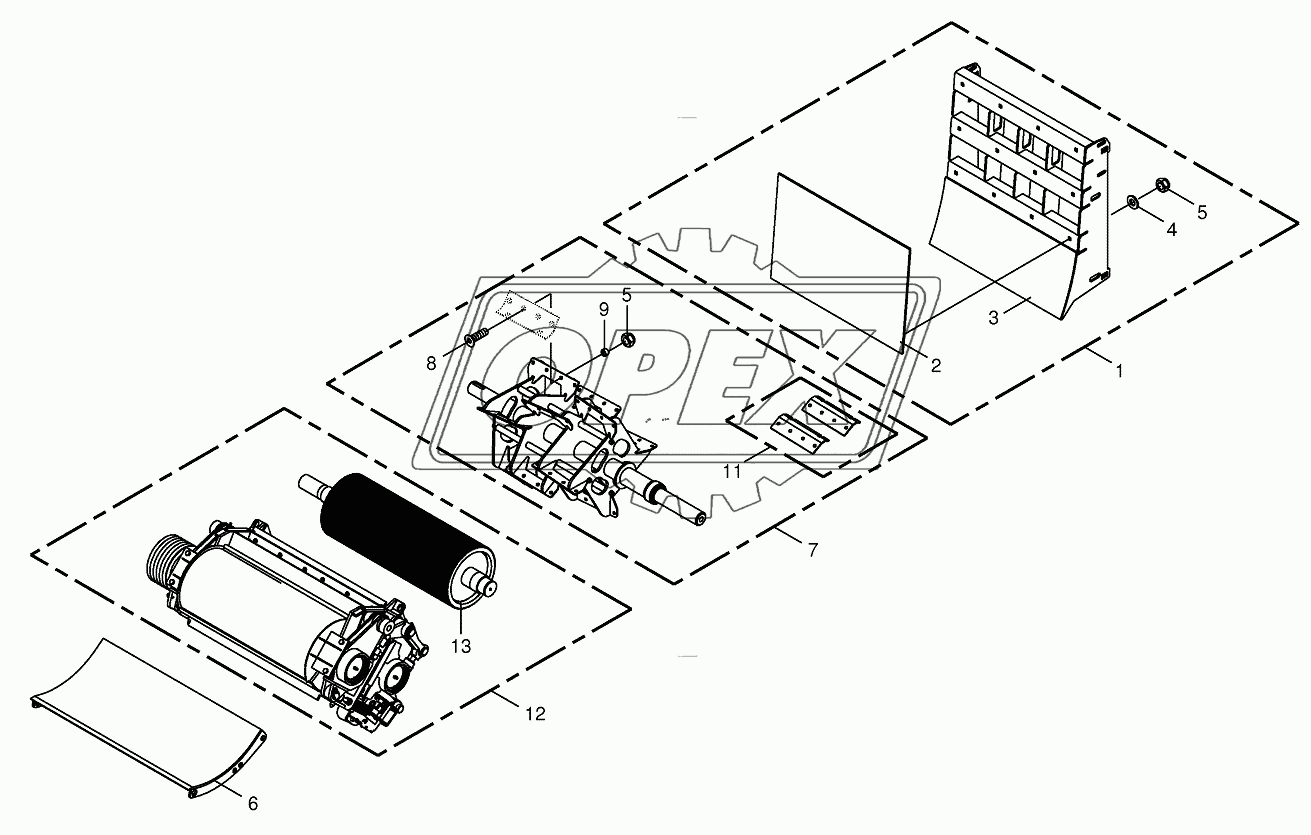 Crop flow -HD parts