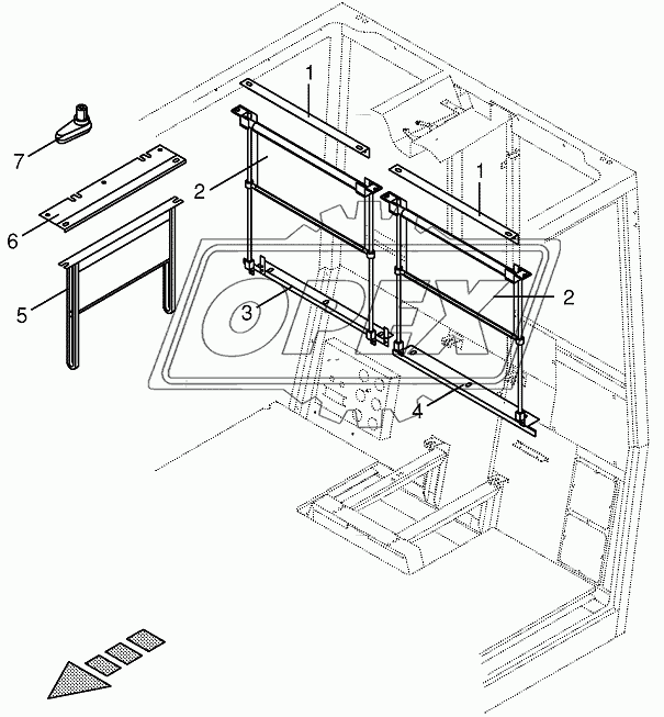 Rear  lind / lateral  lind