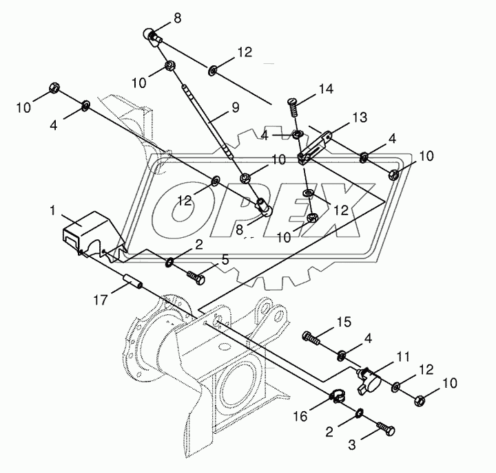 Angle sensor- chopping drum