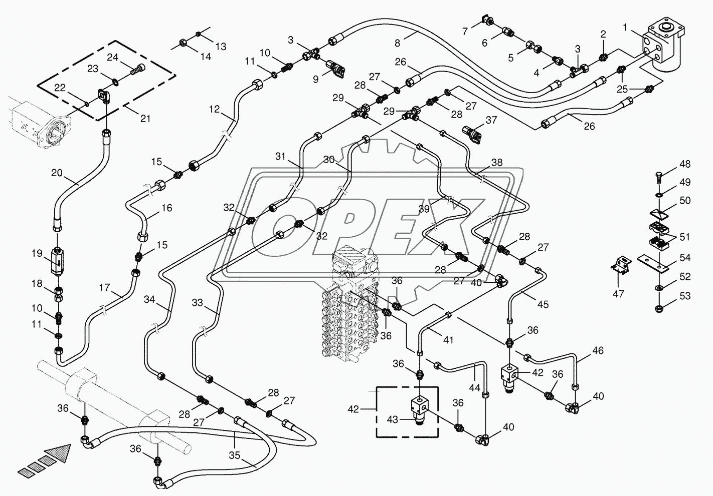 Hydraulic steering system