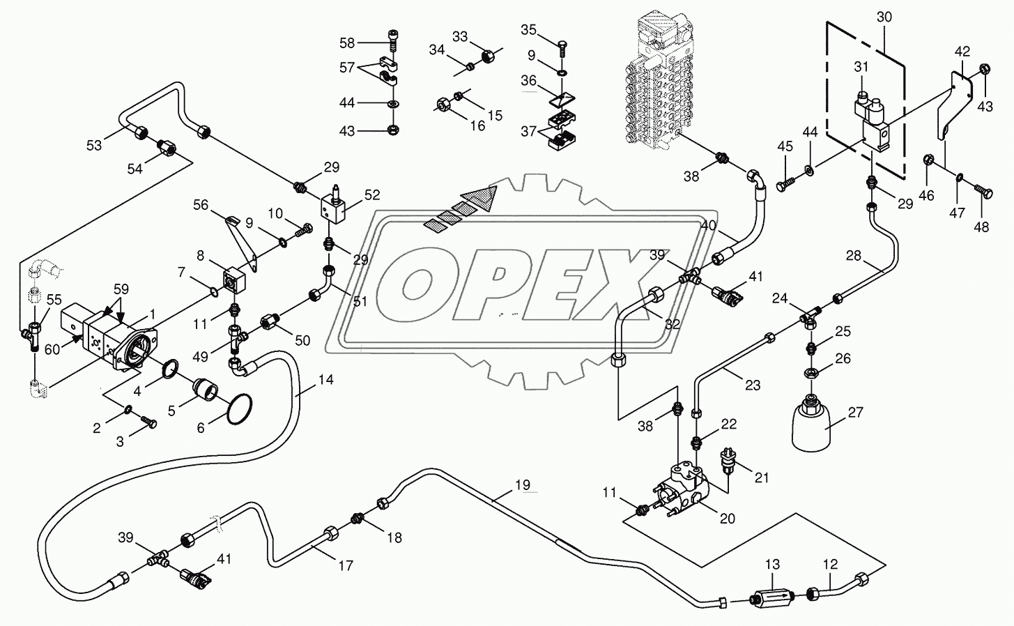 Hydraulics- pump/storage chorging valve 2