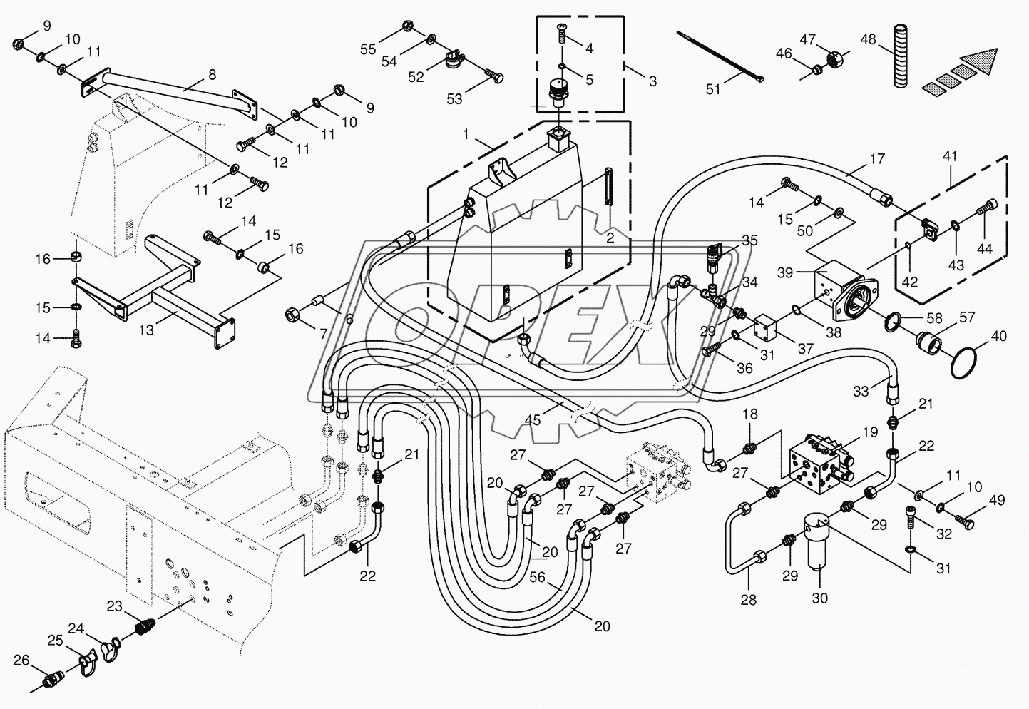 Hydraulics- additive connection back 3