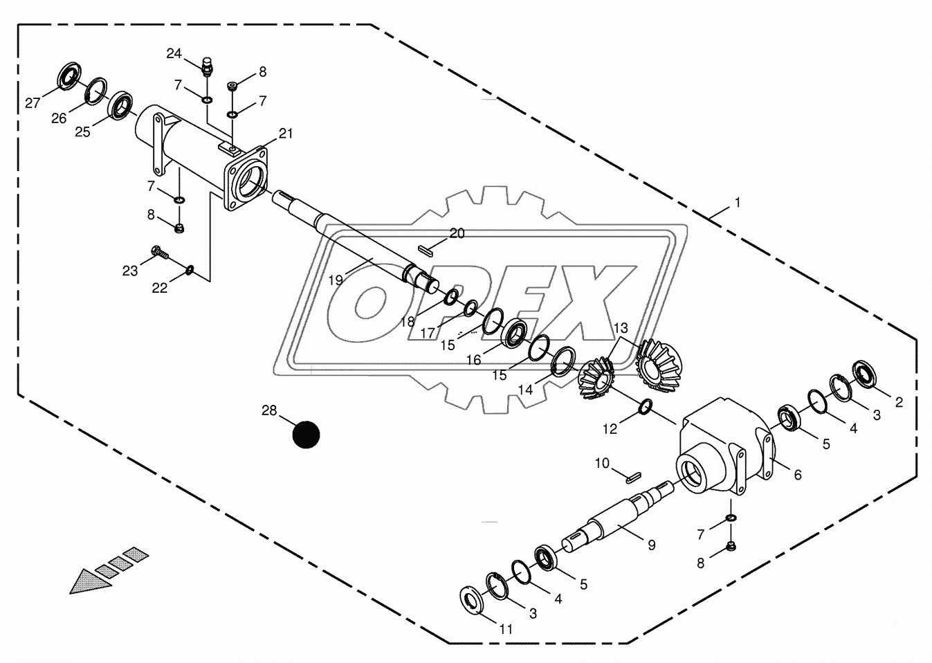 Fan gearbox