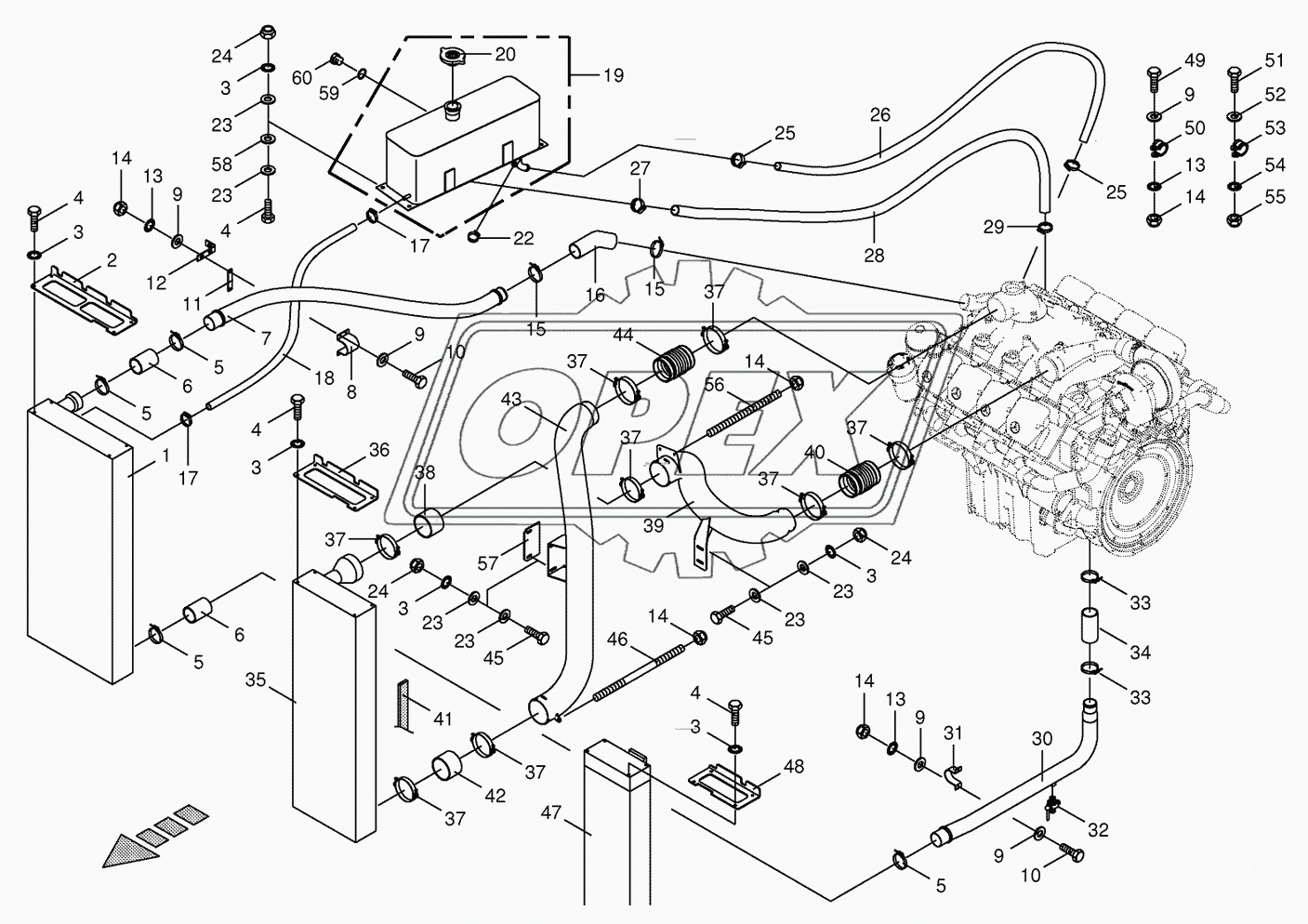 Condenser for air conditioner- cpl.