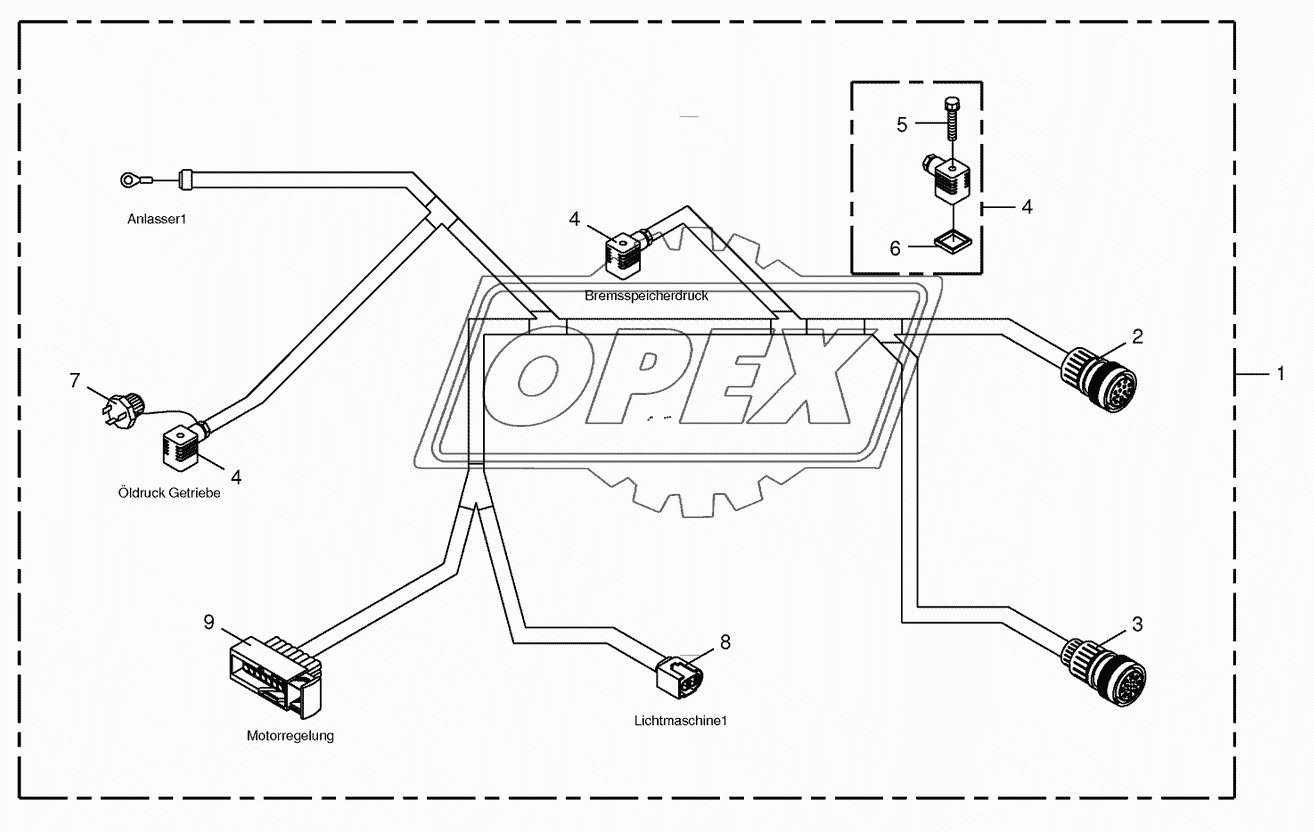 Wiring Harness- engine