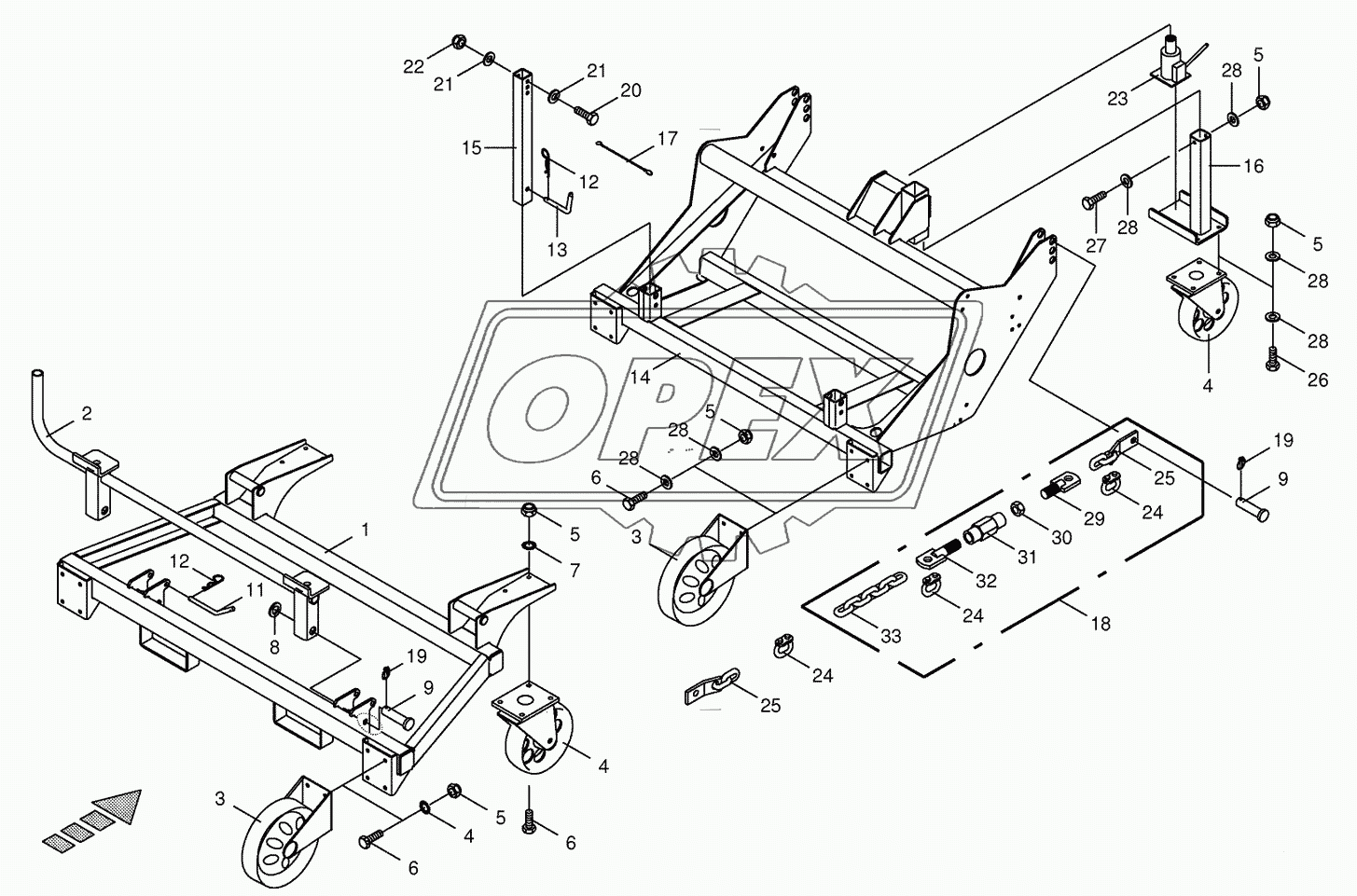 Installation car
