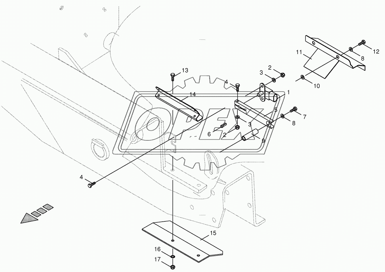 Angle sensor- Pivoting frame