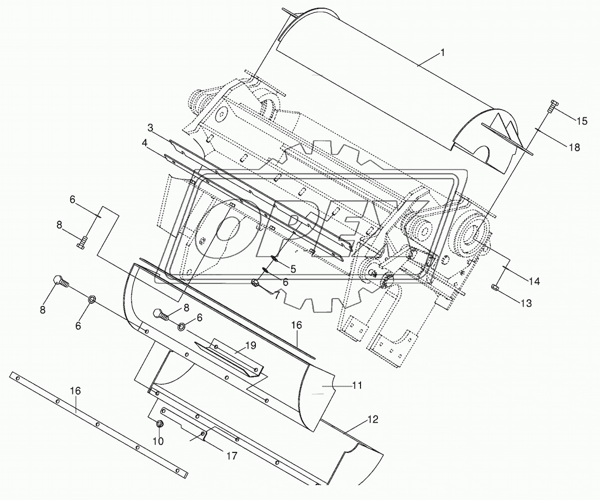 Roller basin