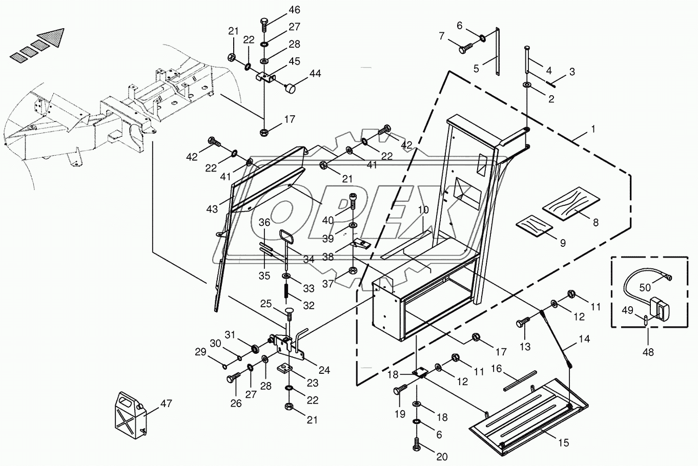 Tool box- pivoting